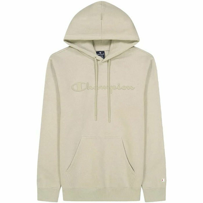 Men's Champion Beige Hoodie