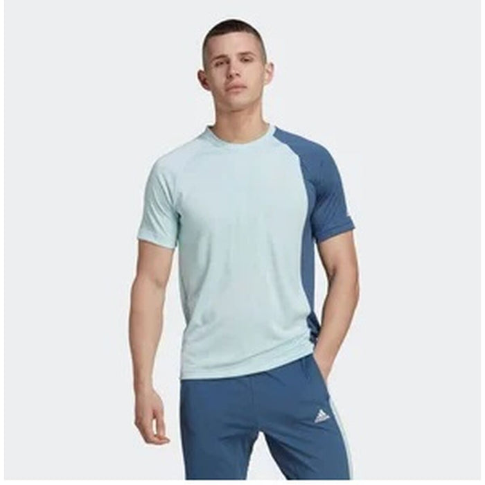 Men's Adidas Colourblock Short Sleeve T-Shirt