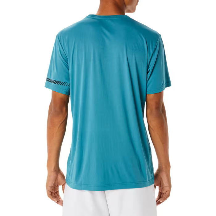 Men's Asics Blue Court T-Shirt