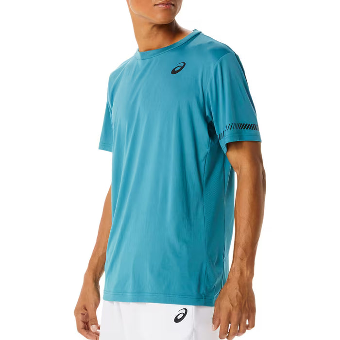 Men's Asics Blue Court T-Shirt