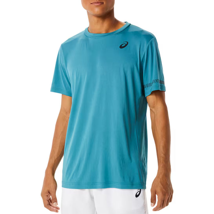 Men's Asics Blue Court T-Shirt